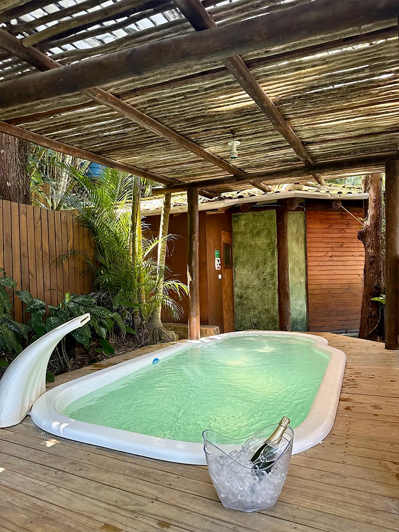 Suíte Eco Master Ilha Toque Toque em São Sebastião