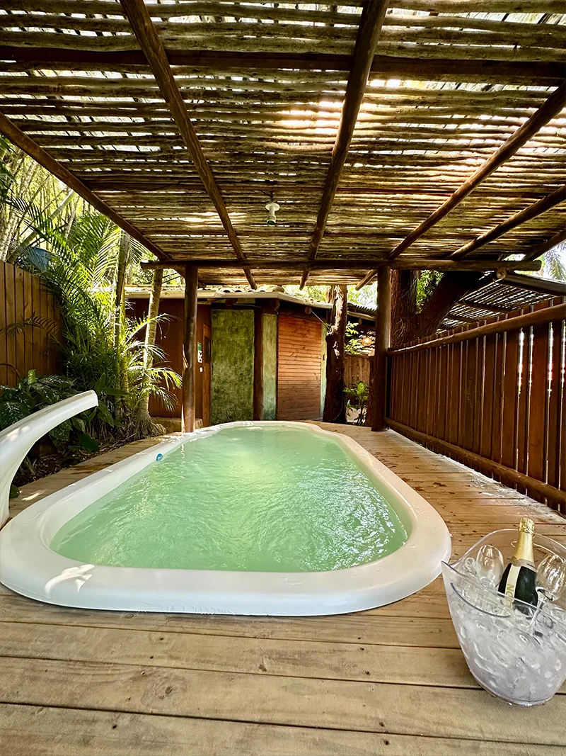 Suíte Eco Master Ilha Toque Toque em São Sebastião