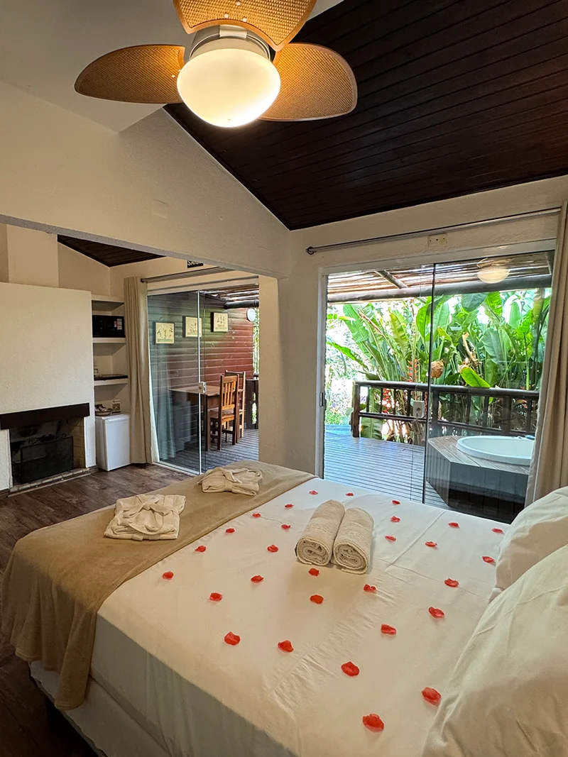 Suíte Eco Privé Ilha Toque Toque em São Sebastião-SP